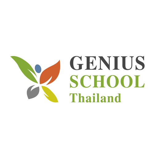 logo genius school